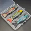 Há um Relatório de Teste para uma Isca de Pesca Realista de 7 Seções, Afundante, 10cm, 16g, Isca Dura Multiseção para Pesca, Atacado de Equipamentos de Pesca