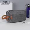 Bolsa de almacenamiento de viaje catiónica, neceser dividido, neceser portátil, bolsa de cosméticos de gran capacidad para viajes de negocios de hombres.