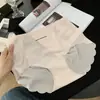 Ropa Interior Sin Costuras de Seda de Hielo para Mujer Tallas Grandes para Mujeres con Sobrepeso, Calzones de una Pieza de Cintura Media con Levanta Glúteos 3D y Características de Secado Rápido