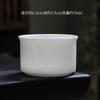 Juego de Té Kung Fu Chaoshan de Cerámica de Porcelana Blanca de Dehua Taza de Té Taza para Degustación de Té Taza Individual Taza Maestra Cuenco de Té Estilo Japonés Taza de Té Pequeña