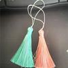 8cm borla acessórios de roupas pequenos acessórios de ponta marcador borla leque borla faça você mesmo com fabricantes