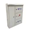 Suministro Directo de Fábrica Caja de Distribución de Fibra Óptica Tres Redes en Una de 48 Núcleos, Caja de Distribución de Fibra Óptica Ftth Montada en Pared Exterior de Placa Laminada en Frío