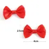 Lazo de Cinta de Poliéster de 2.5*3.8cm Producto Terminado Hecho a Mano DIY Accesorios para Joyería Caja de Regalo Ropa Zapatos Sombreros Suministros de Decoración