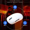 Mouse Bluetooth Sem Fio Três Modos Transfronteiriço, Recarregável, Programável com Macros, Leve, Ergonômico para Computadores de Jogos E-Sports