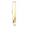 Fabricante de Cucharas de Acero Inoxidable 304 Mango Largo Cuchara Pequeña para Helado Cuchara para Postre Cuchara para Pastel Cuchara para Helado Yogur Congelado