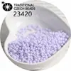 Cuentas de vidrio checas baoshiosa color natural para arroz no se decoloran color sólido pintura al óleo cuentas de porcelana hechas a mano para pulsera DIY