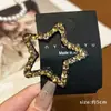 Presilha BB com toque de alta qualidade, presilha de cabelo em nuvem oca com strass para mulheres, presilha para a parte de trás da cabeça, presilha para franja lateral, acessório de cabelo