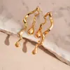 Brincos de Franja com Flor e Folha Agulha de Prata Estilo Corte Retro Brincos Longos Exagerados de Alta Qualidade Europeus e Americanos