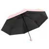 Guarda-chuva de sol ultrapequeno em cápsula proteção solar raios UV sombreamento chuva ou sol guarda-chuva uso duplo feminino mini dobrável compacto portátil de bolso