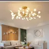 Lámpara de araña de cristal de lujo ligero estilo francés todo cobre JOICO, lámpara de sala de estar de alta gama minimalista para villa elegante, estilo vintage crema