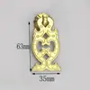 Nueva Manija para Puerta de Gabinete China Muebles Puerta de Gabinete Accesorios de Cobre Forma de Pez Xiangyun Manija de Latón Manija de Cobre para Cajón