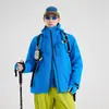 Chaqueta tres en uno del mismo modelo de Luotuo para hombre, carcasa rígida impermeable y cortavientos, adecuada para mujeres menudas, chaqueta deportiva para exteriores y montañismo