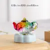 Bule esmaltado, bule giratório, pequeno ornamento criativo personalizado de alto valor, origem e fornecimento, ornamento de animal de chá para atacado