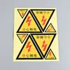 Etiqueta adhesiva sticker personalizado impresión impermeable PVC dragón plateado trefilado plateado sticker plateado mate plateado hecho a medida