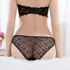Nova lingerie sexy de renda feminina transparente cintura média-baixa algodão calcinhas femininas fornecimento de fábrica atacado