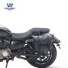 Muscle car Wolf adecuado para Qianjiang Flash 350, bolsa lateral, bolsa lateral retro, caja lateral, modificación, bolsa para casco, impermeable, liberación rápida, especial