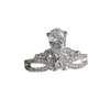 Versa Recuerda el sabor de tu beso set súper hada flash moda de París anillo de bodas