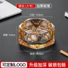 Elegante y lujoso, este cenicero de cristal engrosado es un complemento elegante y de alta gama para tu hogar u oficina.. Su creativo diseño de cristal evita que las cenizas se dispersen, lo que lo hace perfecto para usar en salas de estar y oficinas.