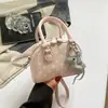 Bolsa de Bolos de Lunares Estilo Coreano Shuai Mi Home para Mujer Verano 2026 Nuevo Bolso de Mano de Nicho Bolso Cruzado Bolso de Hombro para Viajes