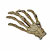 Pinza para el pelo de mano de esqueleto de Halloween Garra de fantasma Accesorios de decoración Accesorios para el pelo de esqueleto en blanco y negro Suministros divertidos para disfraces de fiesta