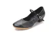 Zapatos de Baile Plateados para Adultos Suela Suave Zapatos de Baile Cuadrado con Zapatos de Baile de Cuatro Estaciones Zapatos de Baile de Salón Niños Venta al por Mayor
