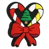 Accesorios de Cuentas para Bolígrafos Temática Navideña Figuras de Papá Noel y Árbol de Navidad Cuentas de Goma Suave Accesorios para Decoración de Bolígrafos DIY Venta al por Mayor