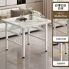 Mesa Plegable, Mesa de Comedor para Uso en el Hogar, Mesa de Comedor para Apartamentos Pequeños, Mesa Especial para Jugar Cartas, Mesa de Barbacoa, Mesa Pequeña para Montar Puestos
