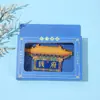 Série de Sobrenomes de Cem Famílias Ímãs de Geladeira de Metal Lembranças Criativas Personalizadas Fonte Fabricante Personalização Profissional Atacado