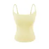 Camisola Refrescante de Verano 11 Colores 2026 Nuevo Estilo con Copas, Espalda Descubierta, Corte Ajustado, Favorecedor, Hermoso Top de Tirantes
