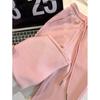 Pantalones acampanados de cintura alta de color sólido para niña Primavera y Otoño 2025 Pantalones deportivos casuales de yoga elásticos y ajustados para niños