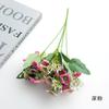 Pacote de crisântemo de amor de estilo europeu ao ar livre Greening Garden Daisy Decorative Fake Flower DIY Material Package Photography Props