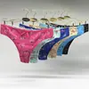 Yunmengni moda algodão estampado fio dental feminino comércio exterior em estoque AliExpress Amazon fornecimento de lingerie feminina