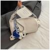 Bolso Casual de Moda Transfronterizo Bolso Almohada para Mujer 2026 Estilo Nuevo Bolso de Hombro Simple Versátil Bolso Cruzado Texturizado para Viajes