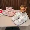 Tênis Esportivo Feminino 2026 Verão Novo Solado Macio Infantil Flor Ballet Treinamento Alemão Sapatos Casuais Solado Macio Sapatinhos de Bebê
