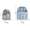 Bolsa Artefacto Perezoso Creativo Bolsa de Almacenamiento con Capas Separadas Mochila para Mujer Mochila Bolsa de Manga Clasificada