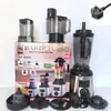 Licuadora 4 en 1 de gran capacidad de 4 L para uso comercial de acero inoxidable, máquina trituradora de pared de metal, picadora de carne, trituradora de hielo, exprimidor