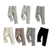Leggings para Niños Primavera y Otoño Ropa de Exterior Fina Pantalones para Bebés Niñas Niños Niñas Bebés Otoño Niños Rayas
