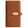 Cuaderno con Hebilla A6, Cuaderno Pequeño, Personalizable con Impresión de Logo, Bloc de Notas de Alta Calidad, Cuaderno de Contabilidad, Cuaderno de Bolsillo Portátil