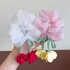 Nuevo Liga para el Cabello con Forma de Flor de Tulipán para Mujer, Banda para el Cabello Dulce y de Alta Elasticidad, Tamaño Grande, Accesorio para el Cabello de Alta Gama, Personalizable