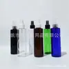 Frasco spray preto de 200ml, frasco spray transparente, frasco de tônico, frasco spray de álcool marrom, frasco de perfume, frasco spray para medicamento líquido