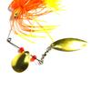 HENGJIA henjia equipo de pesca equipo de pesca cebo Luya metal lentejuelas giratorias 15g cebo metálico con ruido de barba