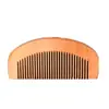 Peine para barba de hotel peine de madera comercio electrónico práctico tienda en línea para damas peine de madera logo personalizado casa de huéspedes pequeño regalo