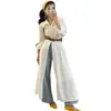 Elegante Vestido Camisa com Amarração na Cintura para Mulheres 2025 Verão Nova Moda Coreana Elegante de Alta Qualidade Tendência de Vestido Longo