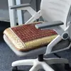Cojín de verano cojín de hielo cojín para silla silla de oficina taburete trasero transpirable verano mahjong tapete fresco cojín de asiento de bambú cojín fresco