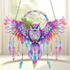 Nuevos Productos Transfronterizos con Fotos y Muestras, Colgantes Planos de Acrílico Pintado de Colores Imitación, Decoraciones Navideñas, Colgantes para Coche