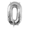 Versión Americana Cuerpo Delgado 32 pulgadas Número Globos de Papel de Aluminio Color Degradado Oro Plata Oro Rosa Globos Numéricos Venta al por Mayor