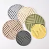 Porta-copos de Silicone Personalizados, Protetores de Silicone para Cozinha, Porta-copos Resistentes a Altas Temperaturas, Jogos Americanos, Jogos Americanos com Padrão Impresso e Jogos para Tigelas