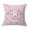 Venta Caliente Transfronteriza Serie Hellokity Lino Funda de Cojín para Sofá de Casa Dormitorio Almohada Impresión a una Cara