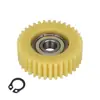 Rodamiento 36t608 Engranaje de Nylon Amarillo (Diámetro 38 mm) Motor Eléctrico Plegable sin Escobillas Engranaje Reductor