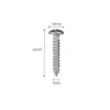Juego de Tornillos de Expansión para Pladur del Fabricante, Tubo de Expansión Espiral Pe, Accesorios de Tornillo Autorroscante para Instalación de Colgar Cuadros